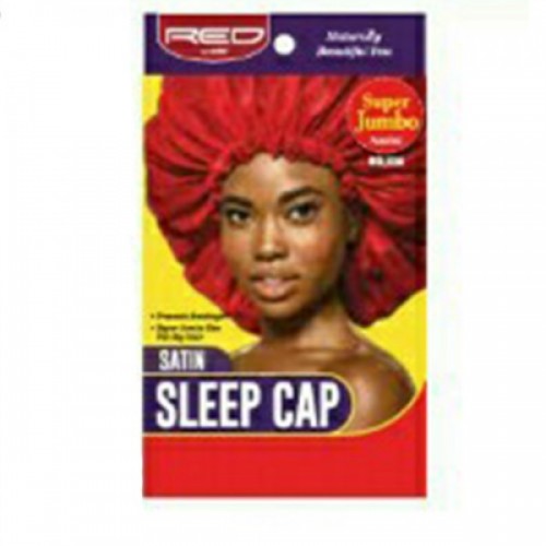 Red by Kiss Satin Sleep Cap Assorted HSL03A (Super Jumbo Size)